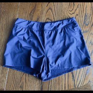 Lands’ End swim suit short/skort bottoms SZ 14